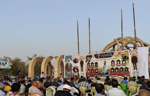 یادواره سردار شهید اسدالله رییسی و فاتحان خرمشهر در جیرفت برگزار شد